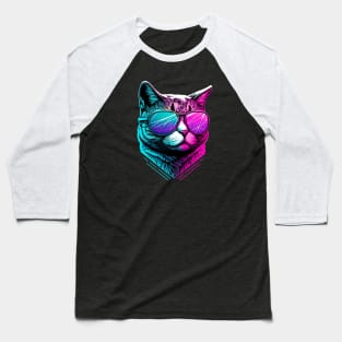 Coolest Cat Baseball T-Shirt